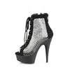 Pleaser - DELIGHT60033RM Bottes de plateforme - Noir Product image